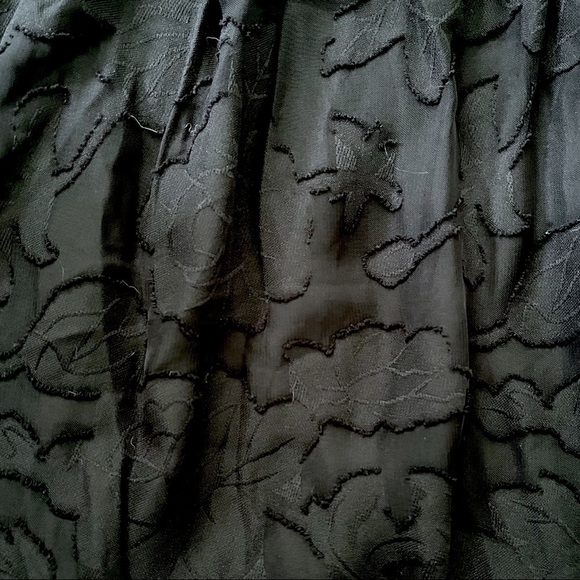 NWT Francesca Trixxi Black Bridgette Floral A-Line Mini Dress sz M - Picture 7 of 13